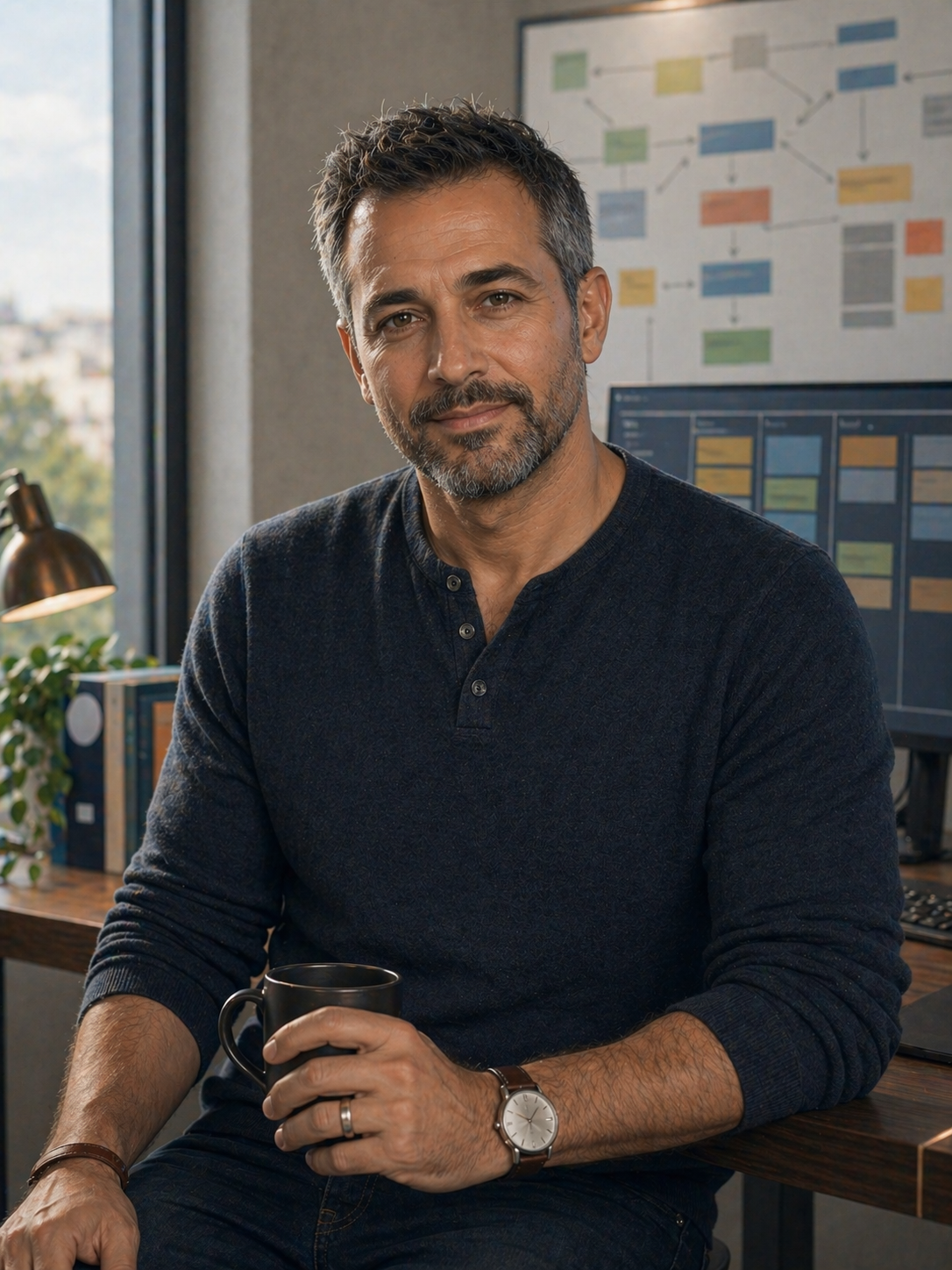 Portrait of Aviv, a technical advisor